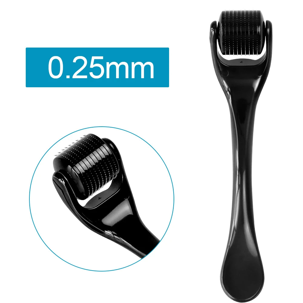 Skin Facial Care Microneedle Derma Roller for Hair Growth Beard Growth Facial Beauty Roller 540 Micro Needle Dermaroller Tool